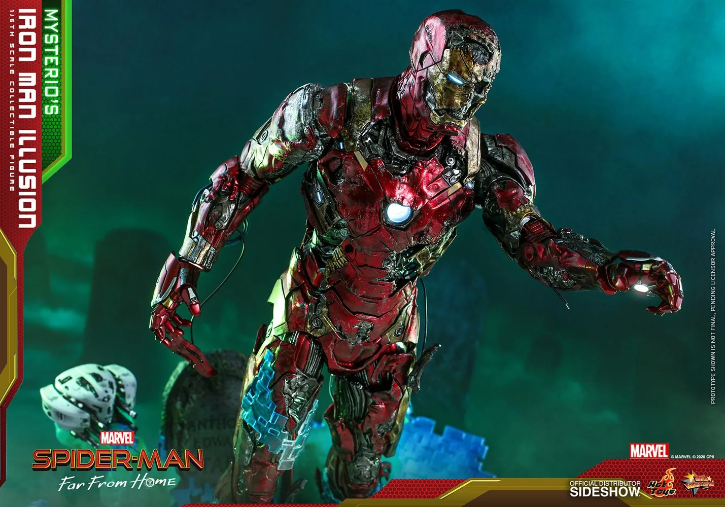 Hot Toys Movie Masterpiece 1/6 Scale Figure - Mysterio's Iron Man Illusion (Spider-Man: Far From Home)