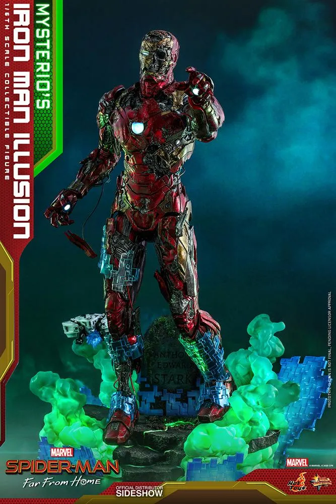 Hot Toys Movie Masterpiece 1/6 Scale Figure - Mysterio's Iron Man Illusion (Spider-Man: Far From Home)