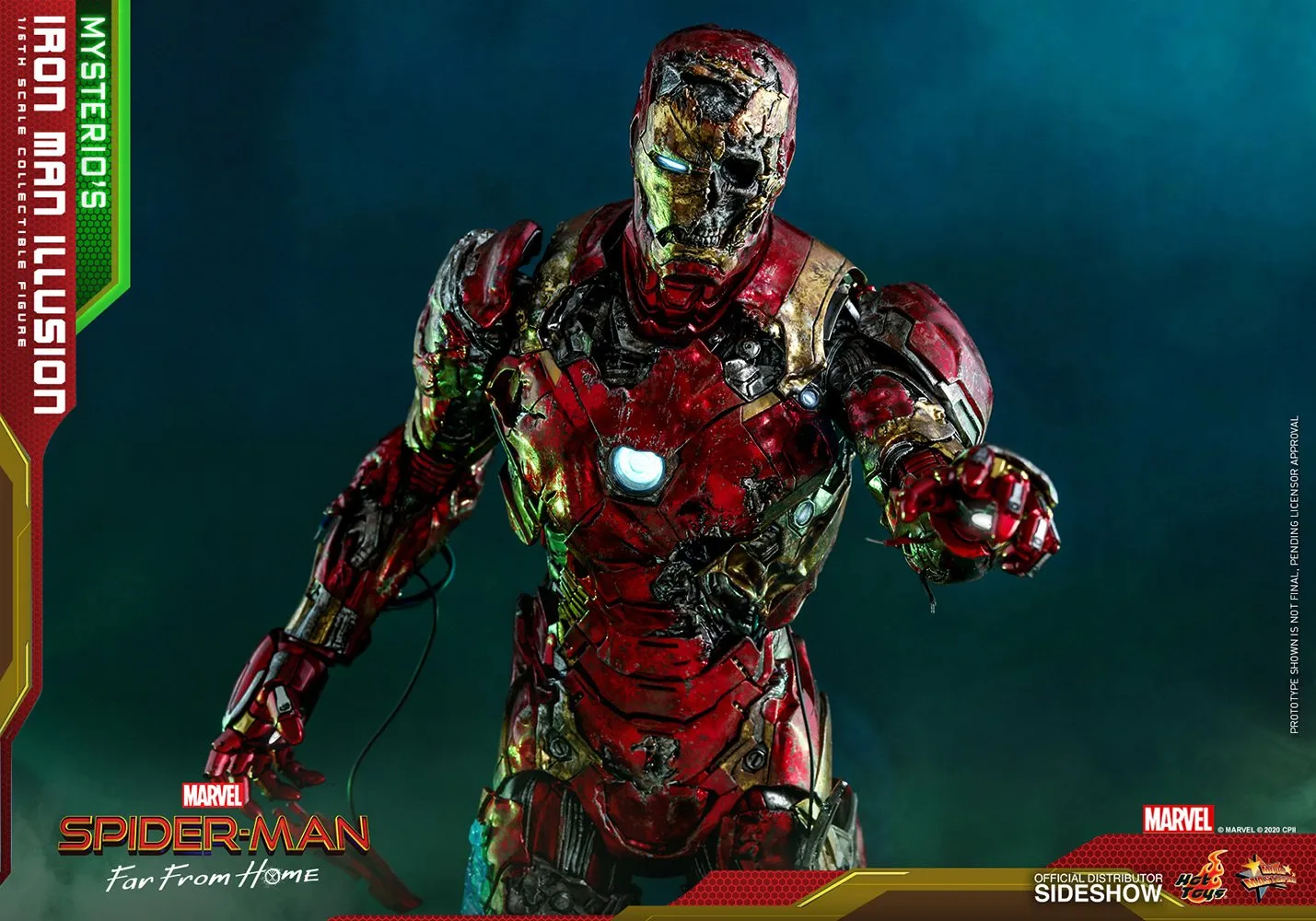 Hot Toys Movie Masterpiece 1/6 Scale Figure - Mysterio's Iron Man Illusion (Spider-Man: Far From Home)