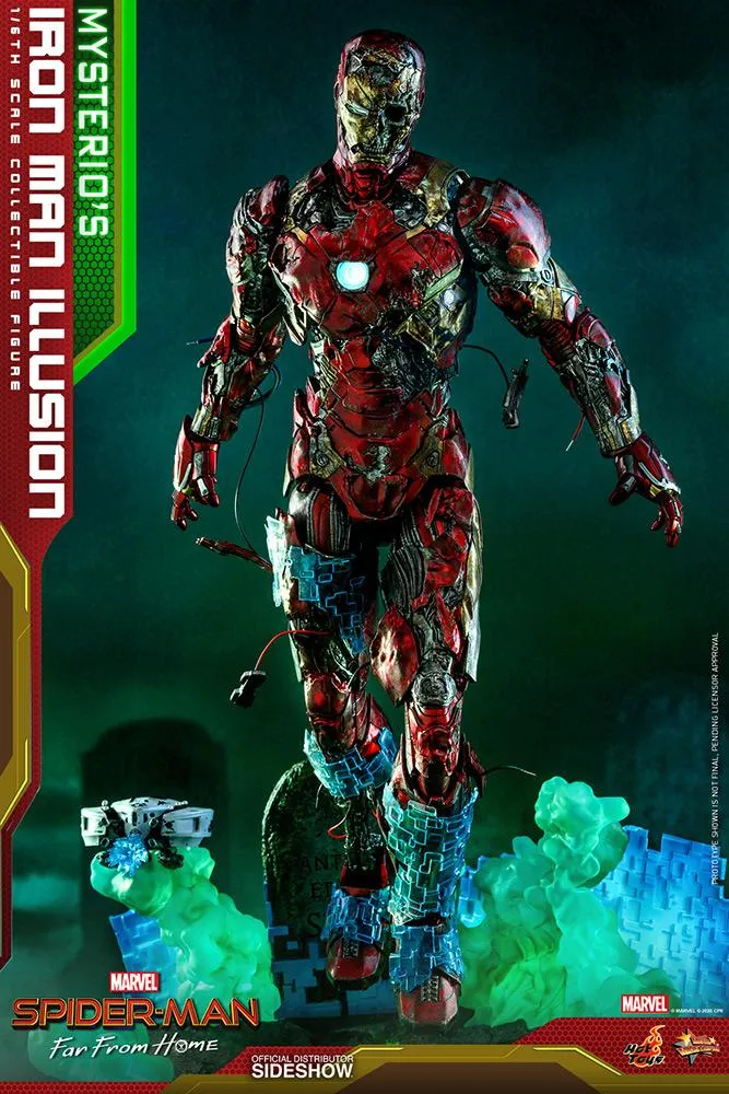 Hot Toys Movie Masterpiece 1/6 Scale Figure - Mysterio's Iron Man Illusion (Spider-Man: Far From Home)