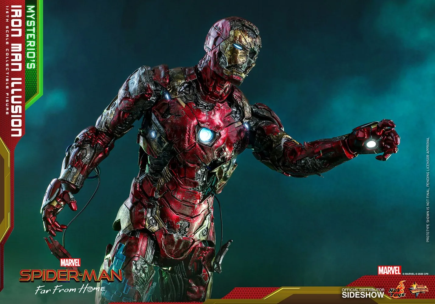 Hot Toys Movie Masterpiece 1/6 Scale Figure - Mysterio's Iron Man Illusion (Spider-Man: Far From Home)