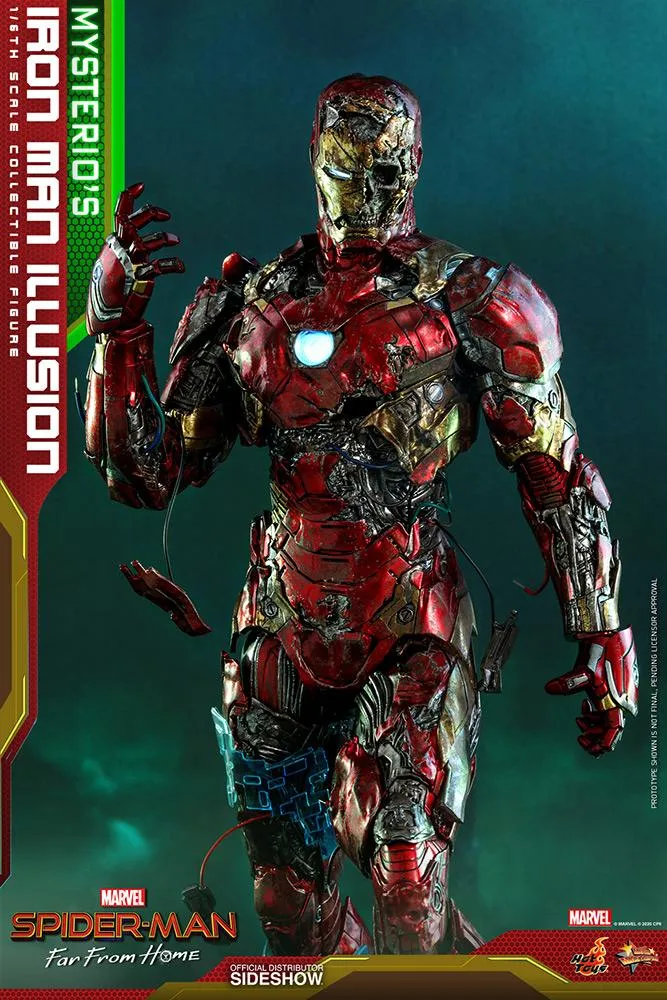 Hot Toys Movie Masterpiece 1/6 Scale Figure - Mysterio's Iron Man Illusion (Spider-Man: Far From Home)