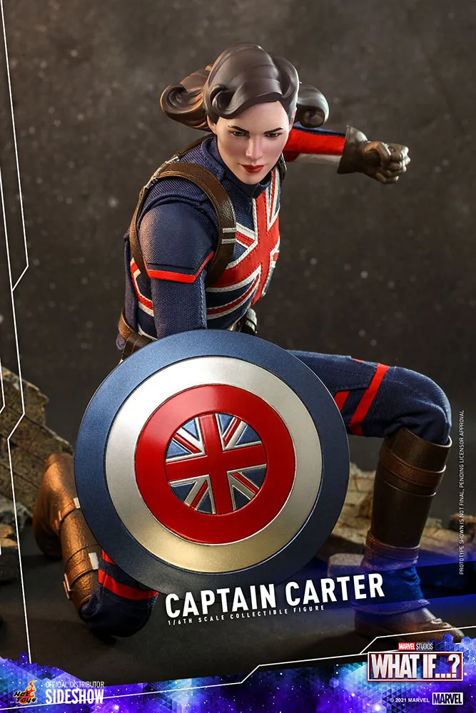 Hot Toys Sixth Scale Figure - Captain Carter - Marvel What If...?