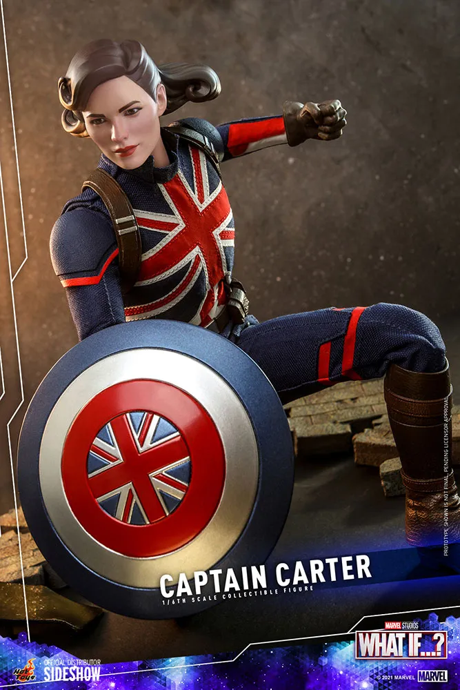 Hot Toys Sixth Scale Figure - Captain Carter - Marvel What If...?