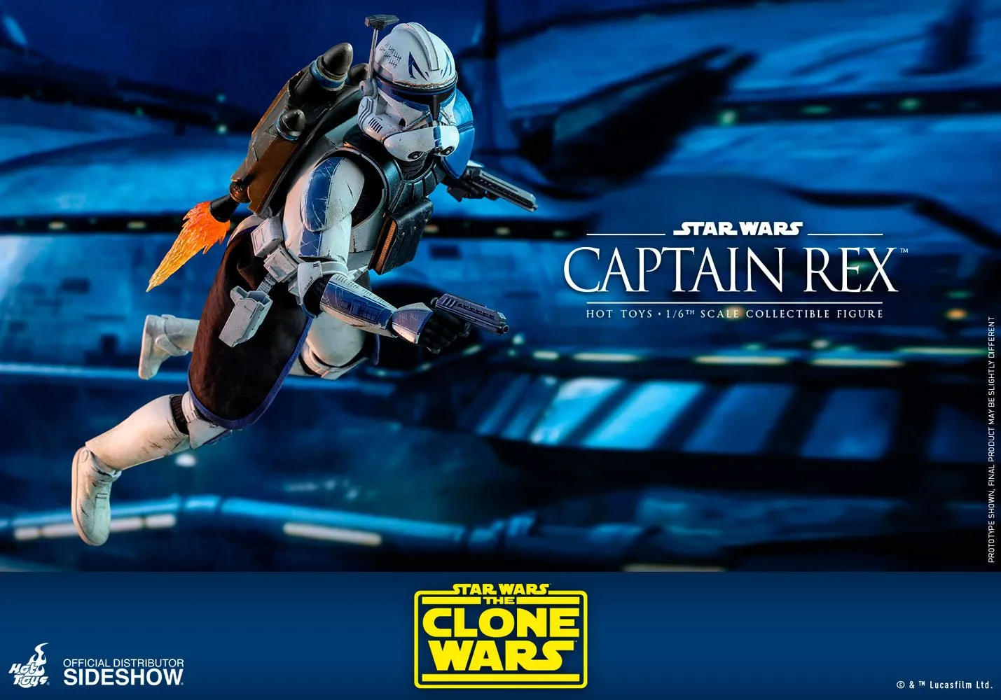 Hot Toys Television Masterpiece 1/6 Scale Figure - Star Wars: The Clone Wars - Captain Rex