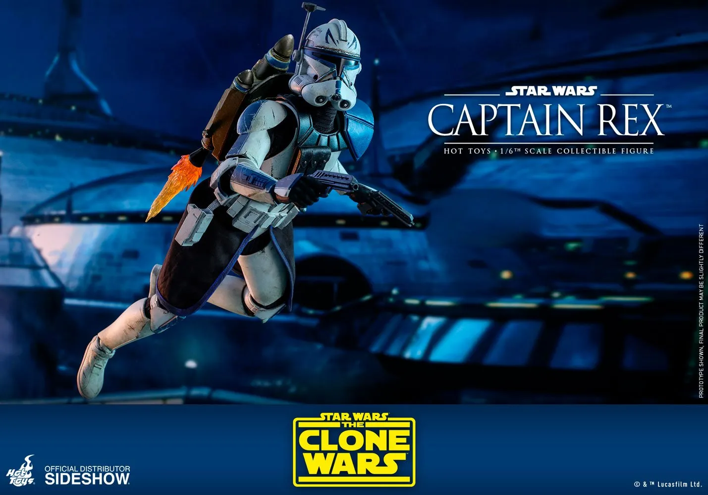 Hot Toys Television Masterpiece 1/6 Scale Figure - Star Wars: The Clone Wars - Captain Rex