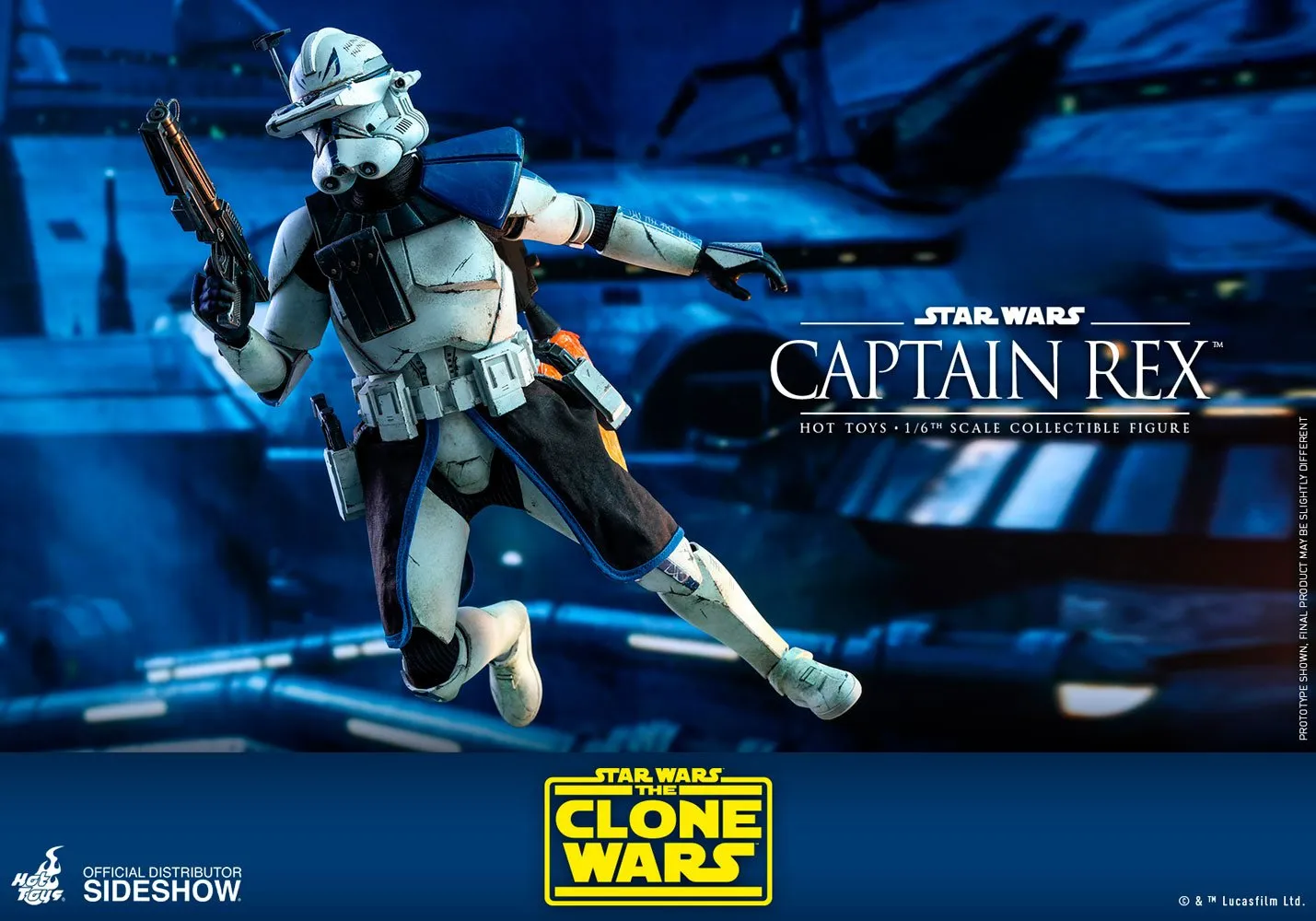 Hot Toys Television Masterpiece 1/6 Scale Figure - Star Wars: The Clone Wars - Captain Rex