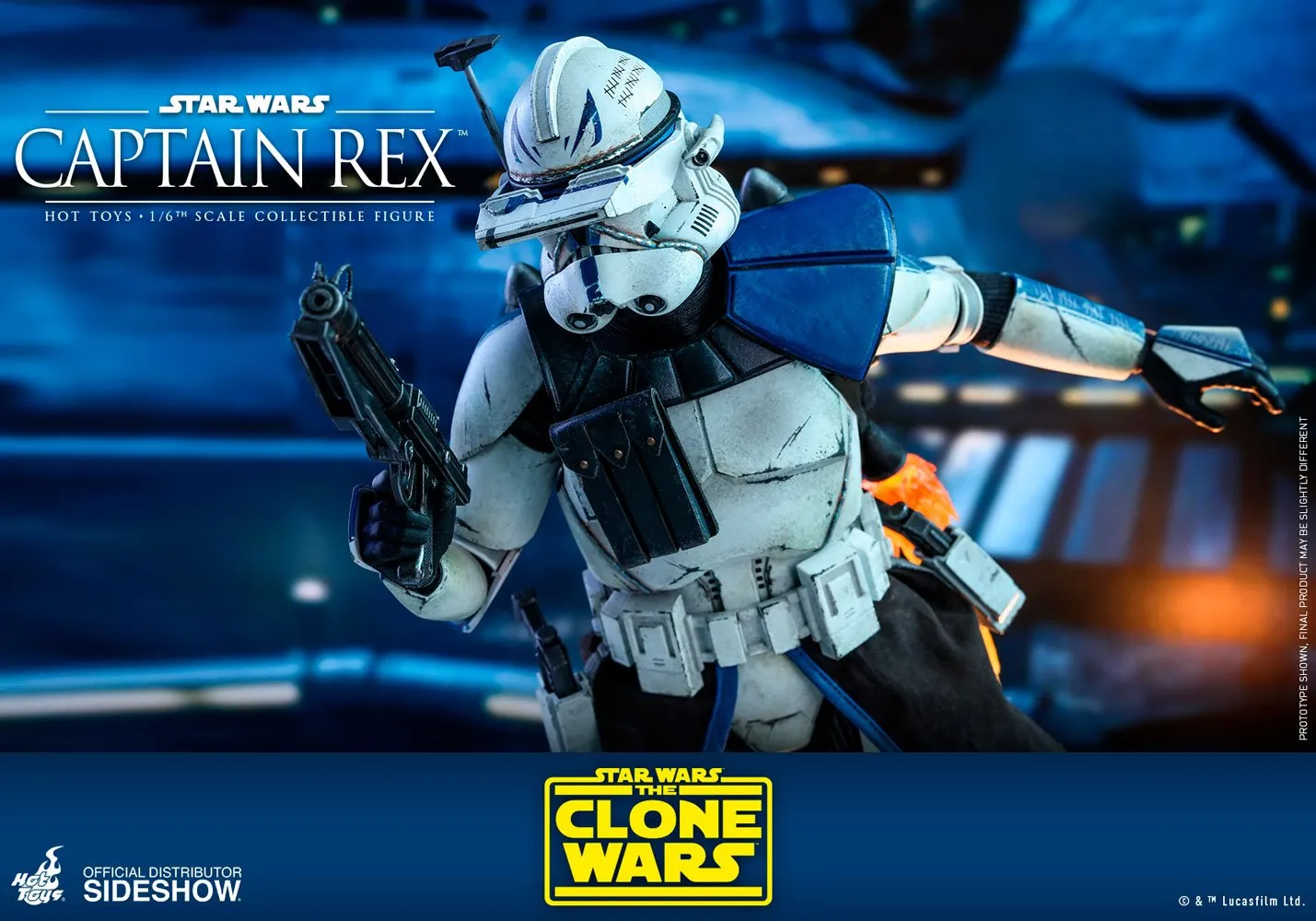 Hot Toys Television Masterpiece 1/6 Scale Figure - Star Wars: The Clone Wars - Captain Rex