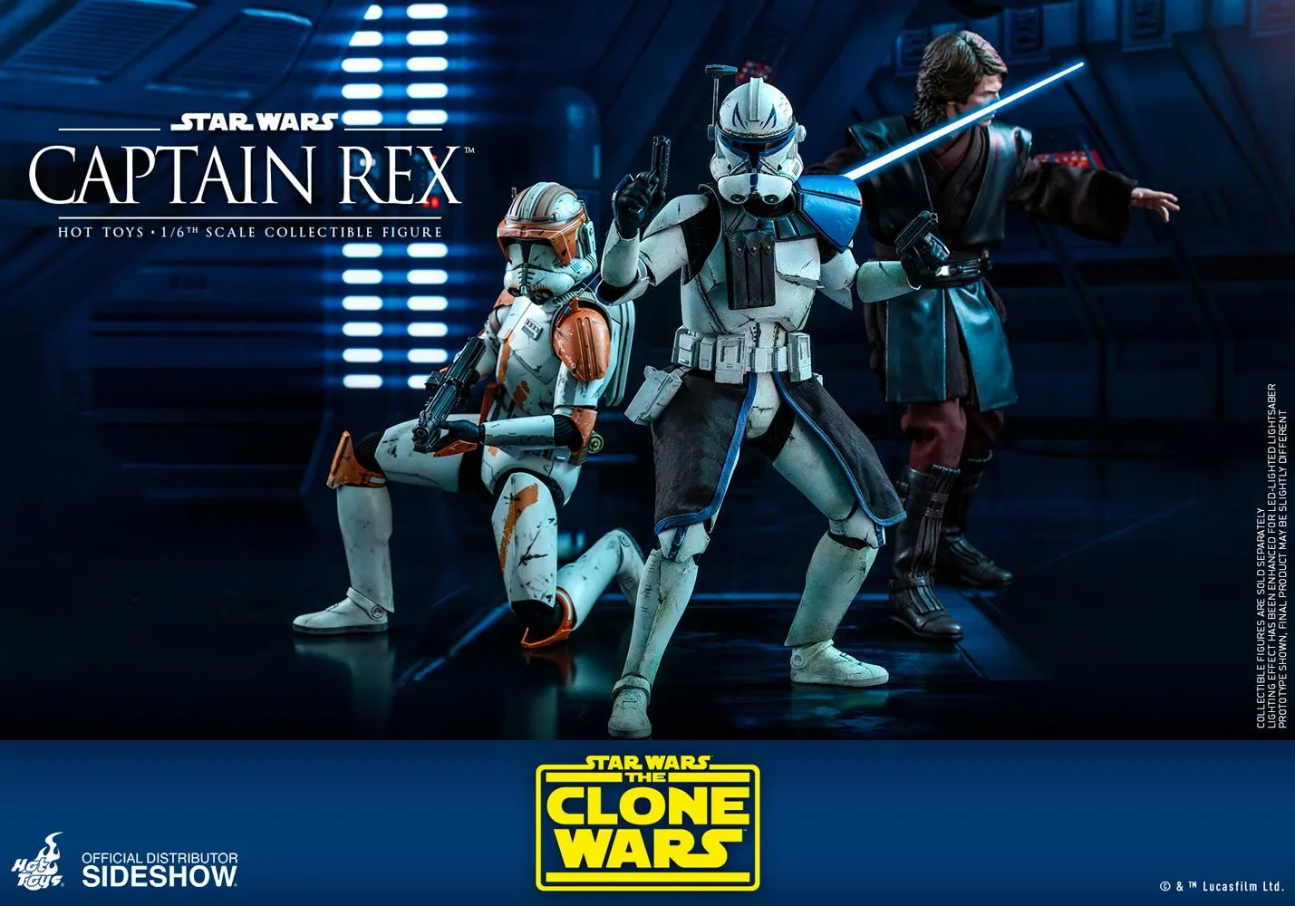 Hot Toys Television Masterpiece 1/6 Scale Figure - Star Wars: The Clone Wars - Captain Rex