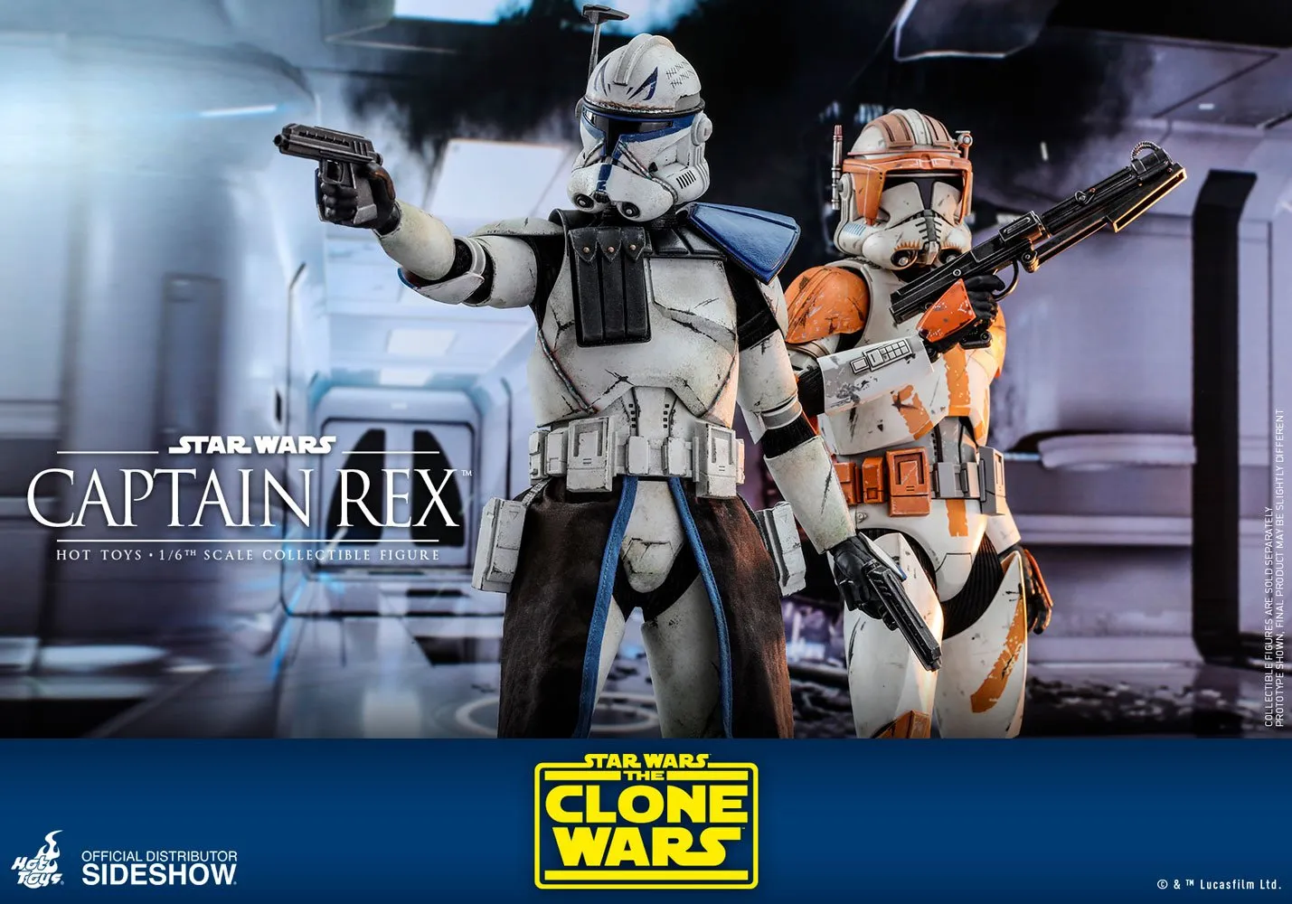 Hot Toys Television Masterpiece 1/6 Scale Figure - Star Wars: The Clone Wars - Captain Rex
