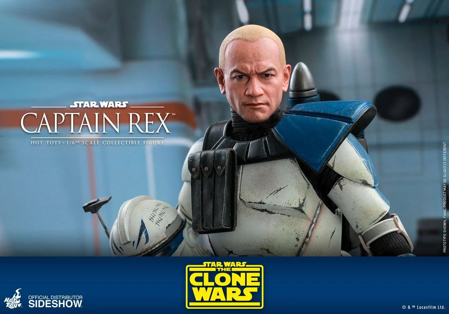 Hot Toys Television Masterpiece 1/6 Scale Figure - Star Wars: The Clone Wars - Captain Rex