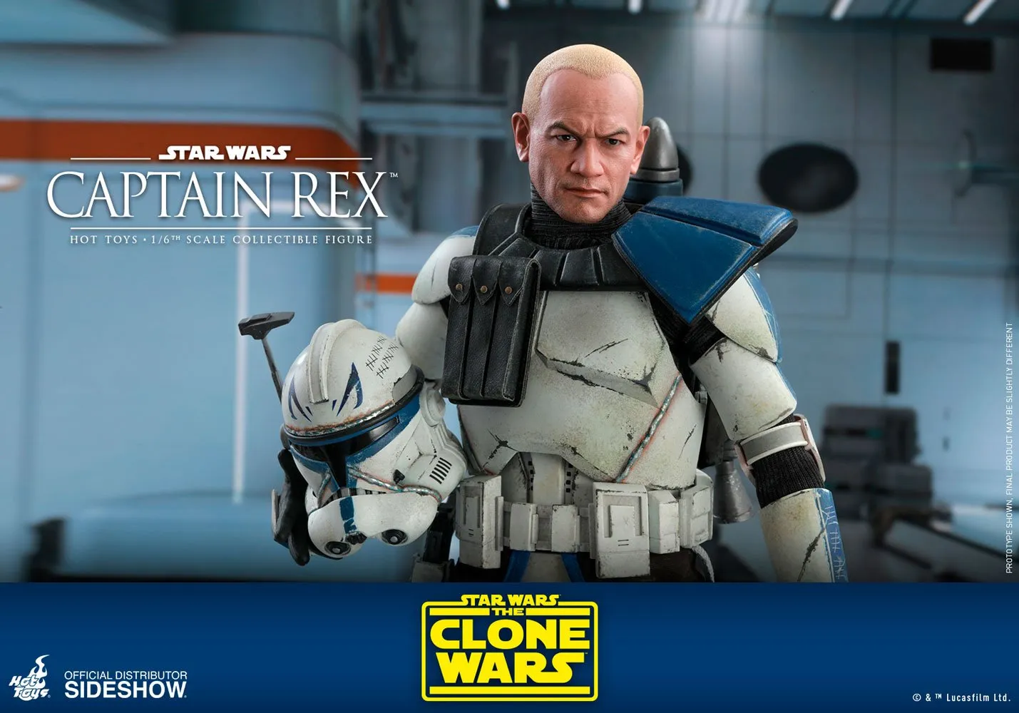 Hot Toys Television Masterpiece 1/6 Scale Figure - Star Wars: The Clone Wars - Captain Rex