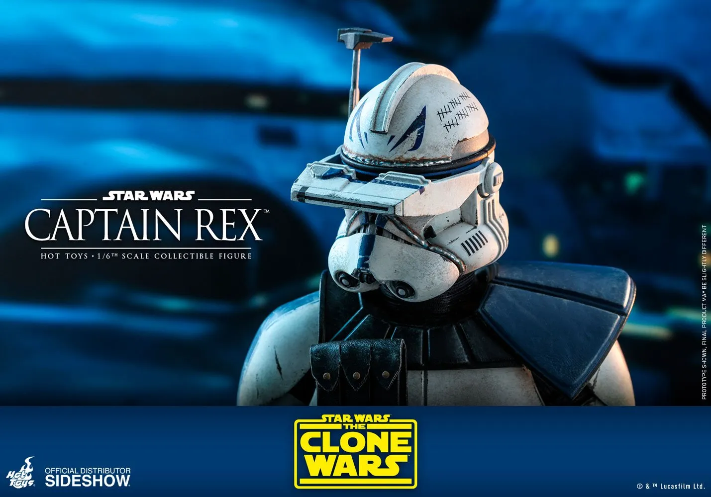 Hot Toys Television Masterpiece 1/6 Scale Figure - Star Wars: The Clone Wars - Captain Rex