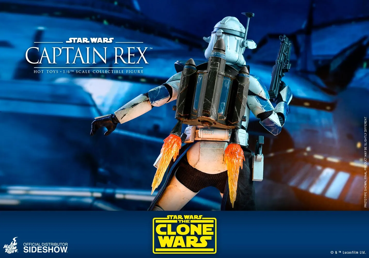 Hot Toys Television Masterpiece 1/6 Scale Figure - Star Wars: The Clone Wars - Captain Rex