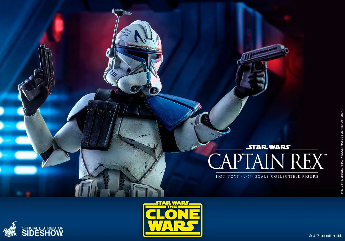 Hot Toys Television Masterpiece 1/6 Scale Figure - Star Wars: The Clone Wars - Captain Rex