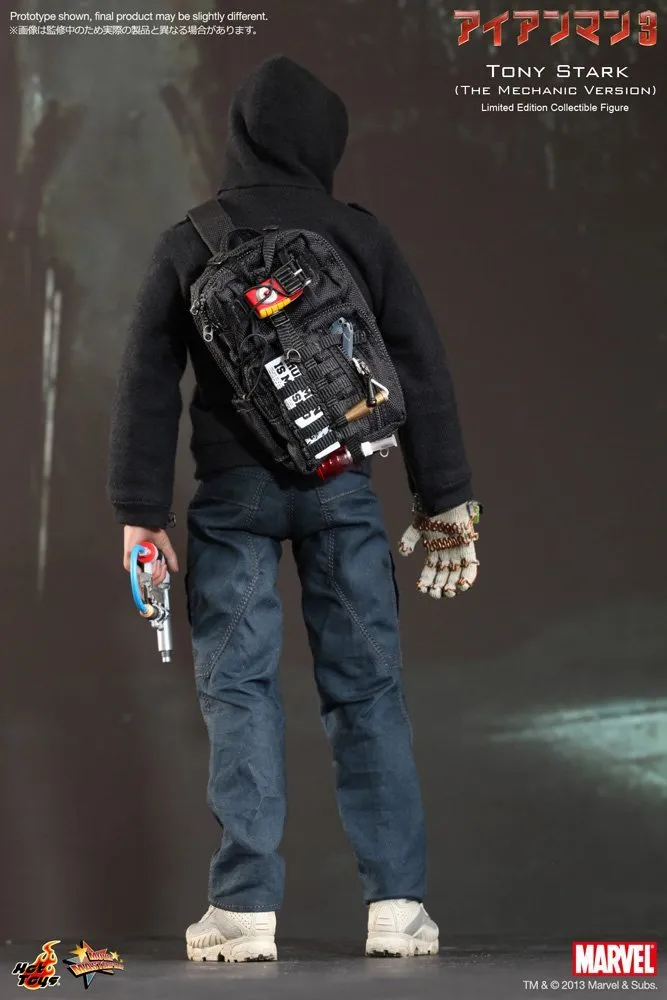 Hot Toys Tony Stark The Mechanic from Iron Man 3 1/6 Scale Action Figure MMS209