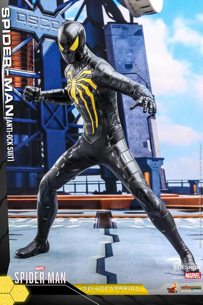 Hot Toys Video Game Masterpiece 1/6 Scale Figure - Spider-Man (Anti-Ock Suit) - Deluxe Version