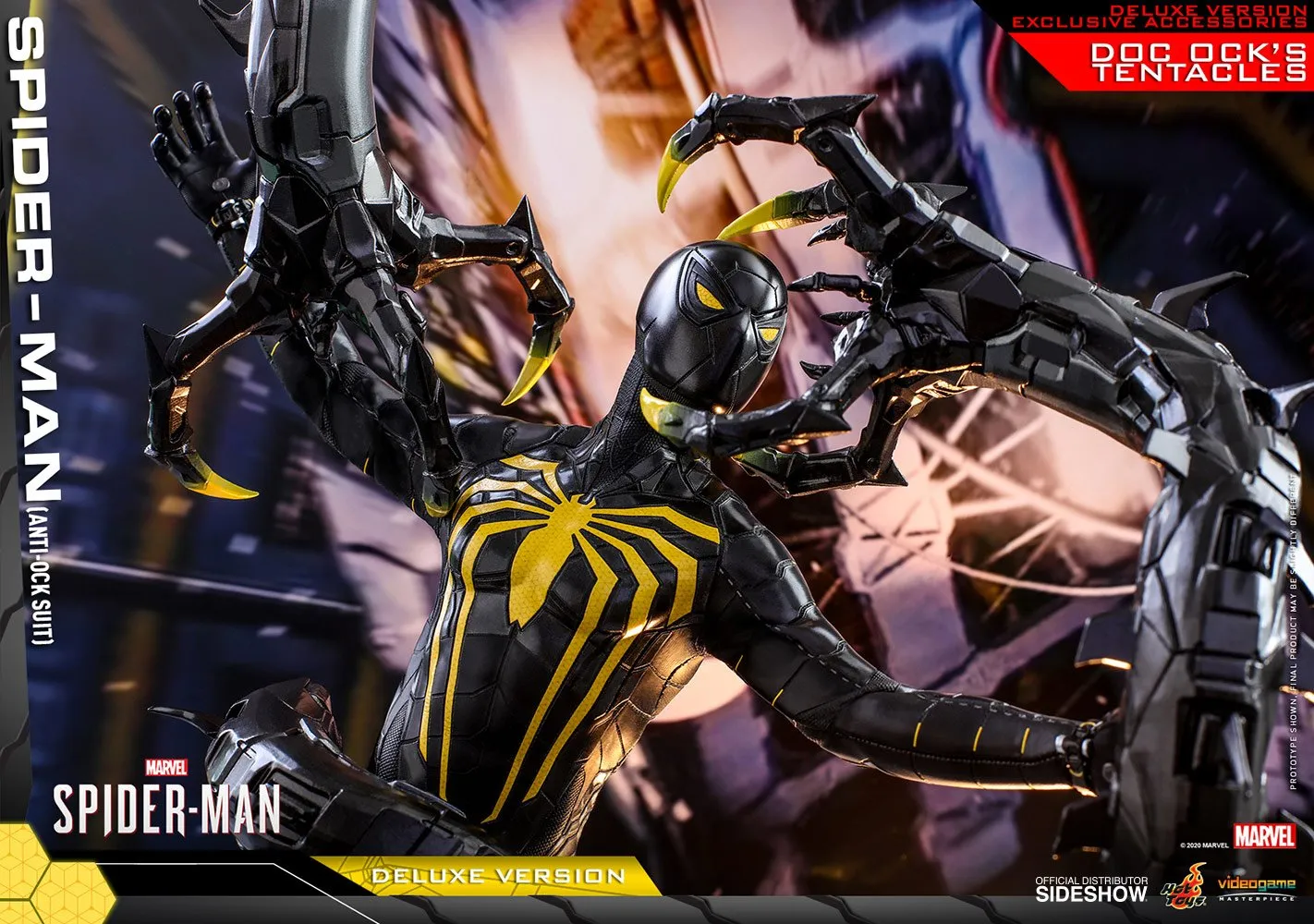 Hot Toys Video Game Masterpiece 1/6 Scale Figure - Spider-Man (Anti-Ock Suit) - Deluxe Version