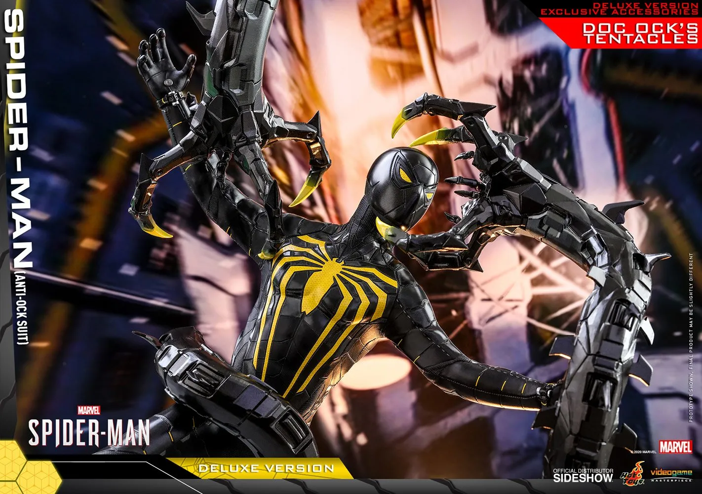 Hot Toys Video Game Masterpiece 1/6 Scale Figure - Spider-Man (Anti-Ock Suit) - Deluxe Version