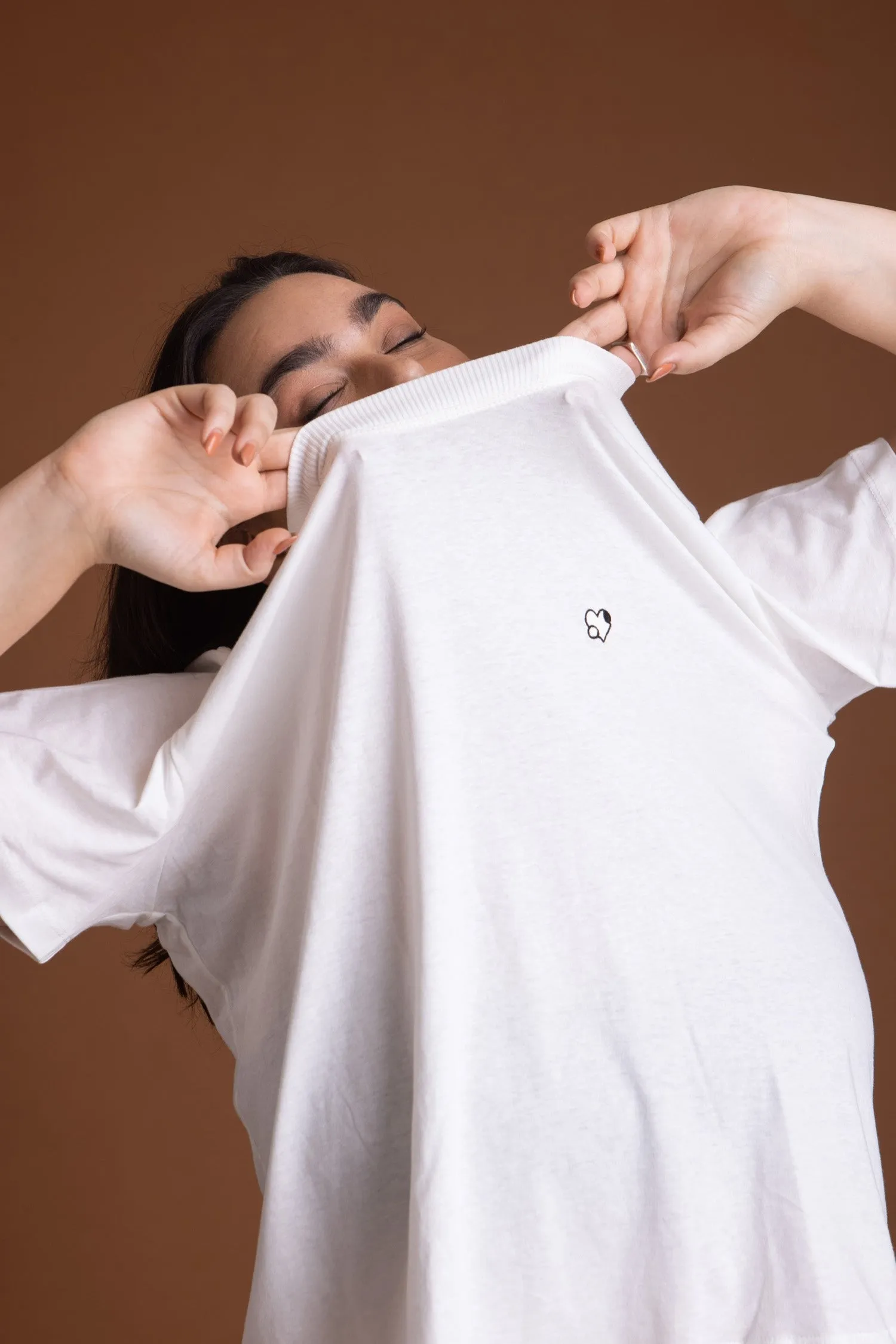 I'mPerfect 100% Cotton Crew Neck T-Shirt 25%off