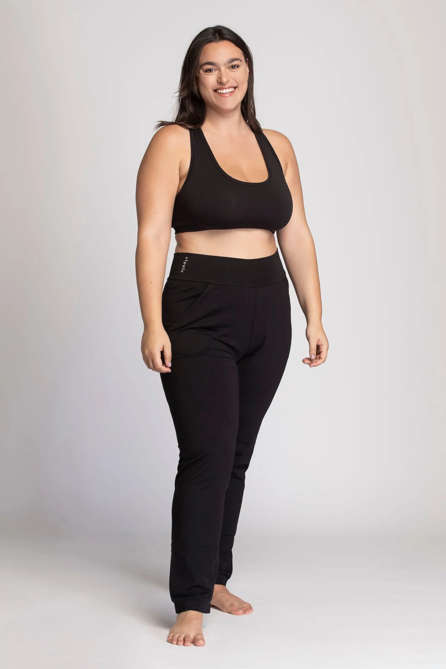 I'mPerfect Organic Cotton Unisex Slouchy Pants 25%off