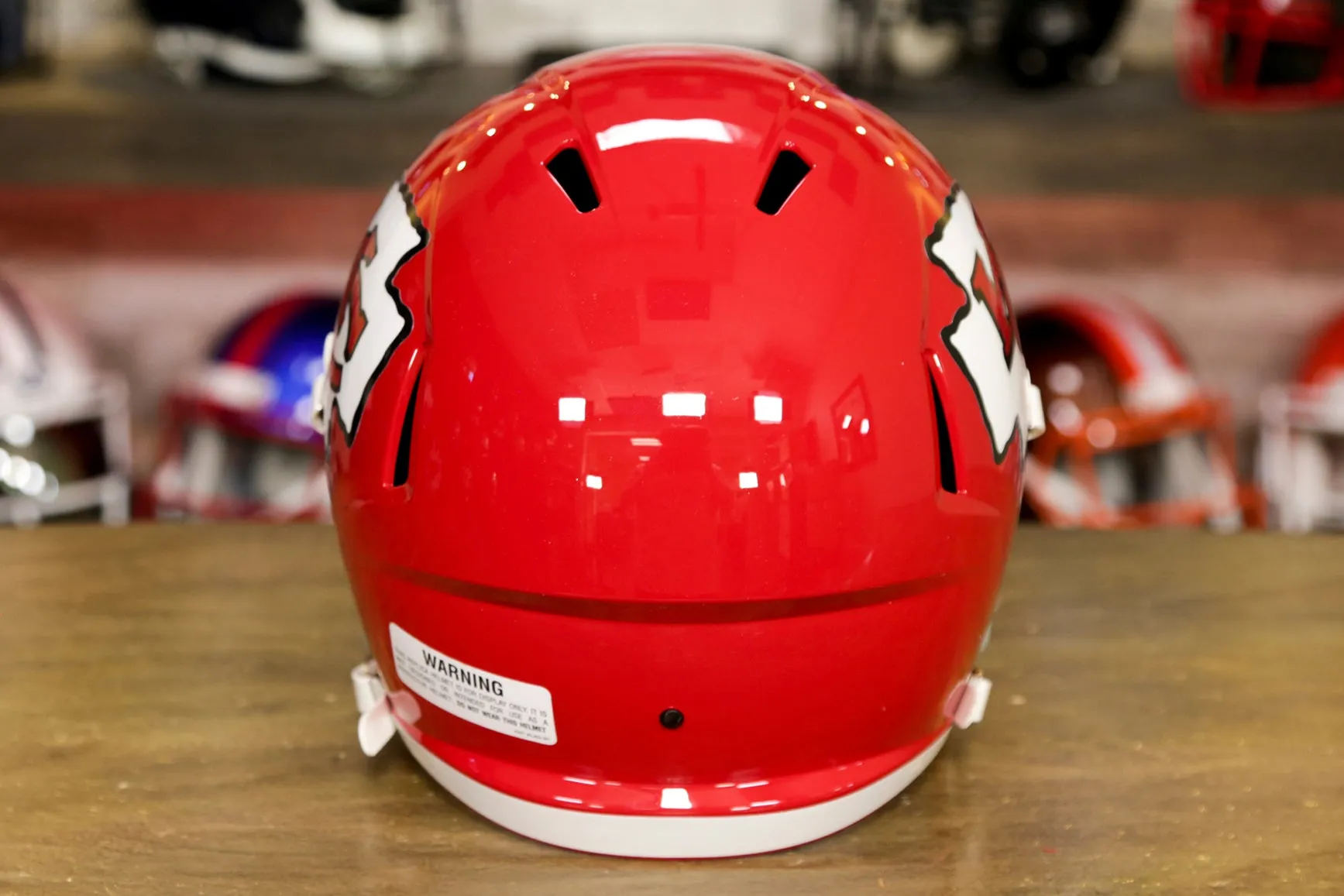Kansas City Chiefs Riddell Speed Display Helmet - 1963-1973 Throwback
