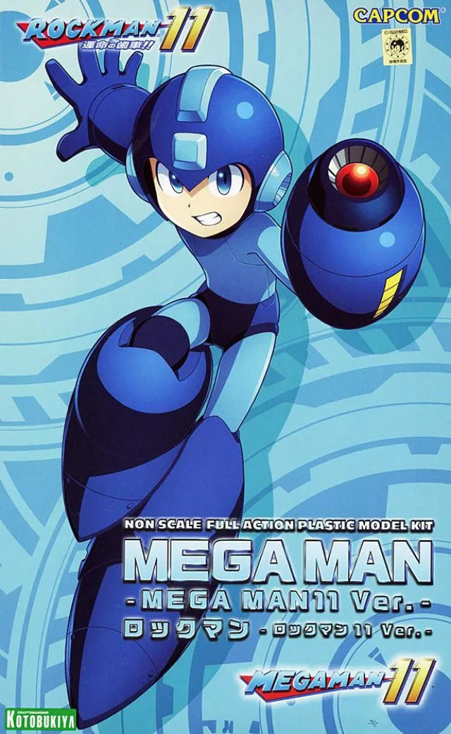 Kotobukiya 1/10 Mega Man 11 Ver. Scale Model Kit KP607