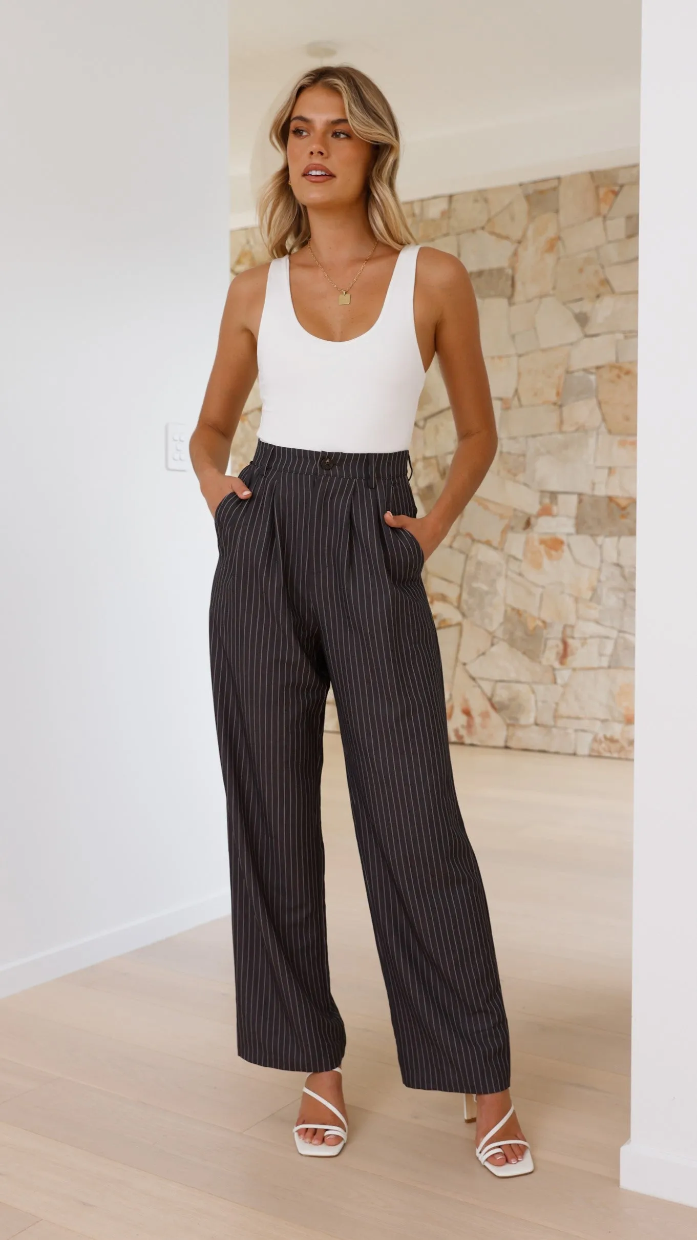 Maya Pants - Charcoal