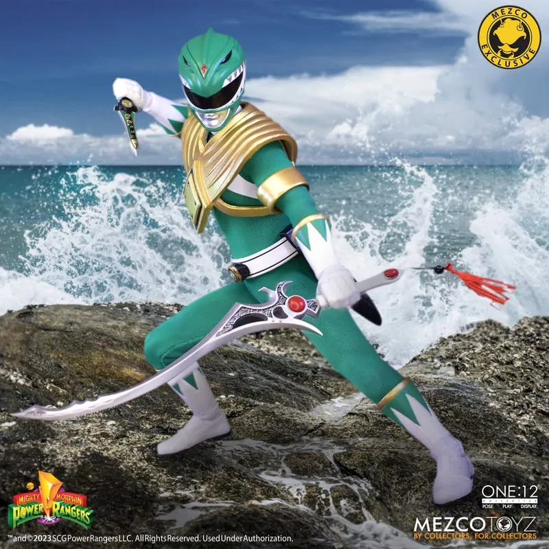 Mezco Toyz One:12 Collective Mighty Morphin' Power Rangers - Green Ranger - SDCC 2023 Exclusive