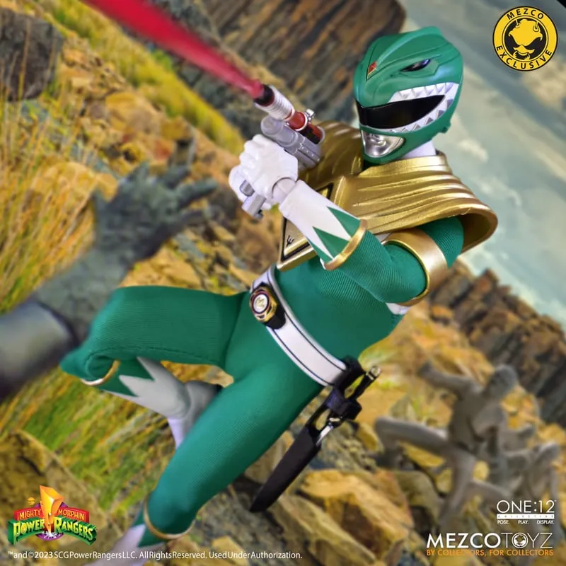 Mezco Toyz One:12 Collective Mighty Morphin' Power Rangers - Green Ranger - SDCC 2023 Exclusive
