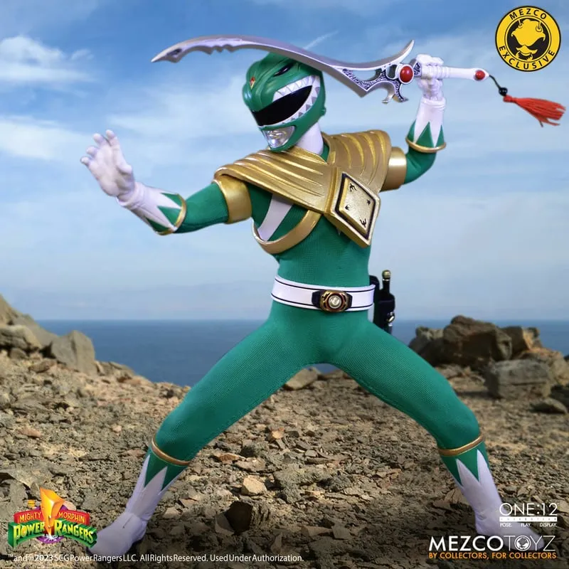 Mezco Toyz One:12 Collective Mighty Morphin' Power Rangers - Green Ranger - SDCC 2023 Exclusive