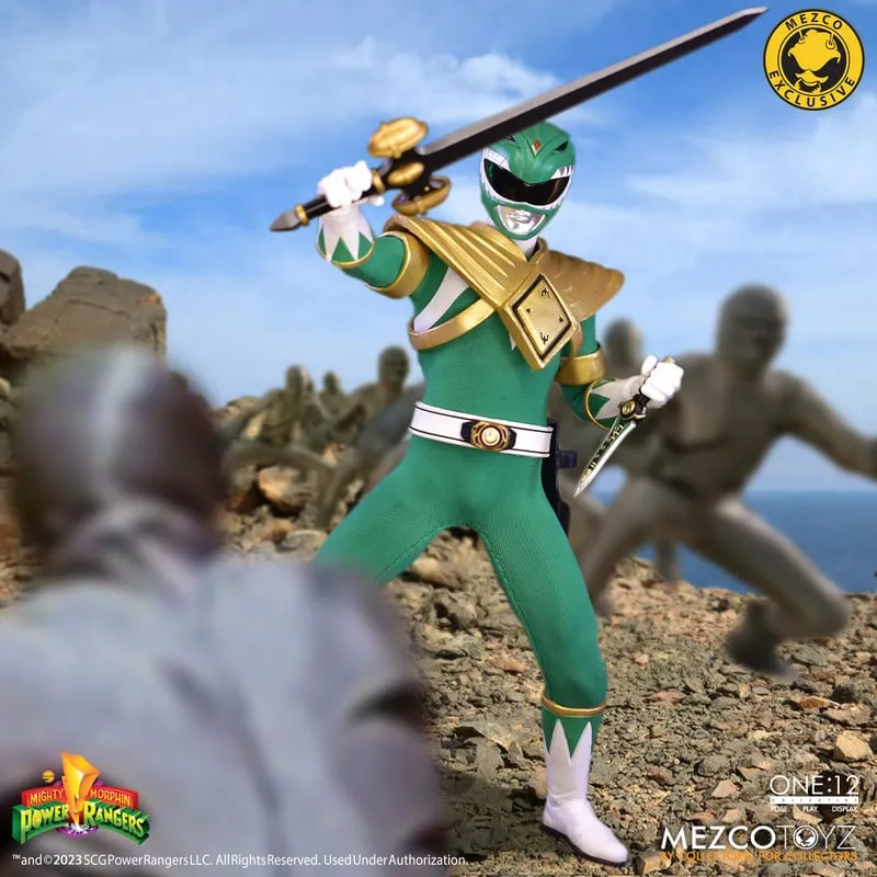 Mezco Toyz One:12 Collective Mighty Morphin' Power Rangers - Green Ranger - SDCC 2023 Exclusive