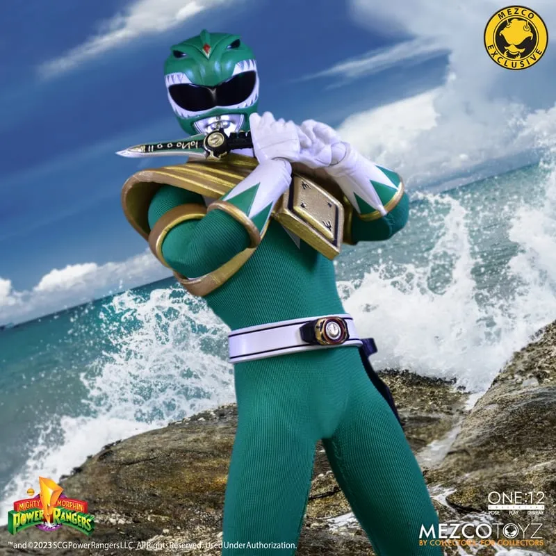 Mezco Toyz One:12 Collective Mighty Morphin' Power Rangers - Green Ranger - SDCC 2023 Exclusive
