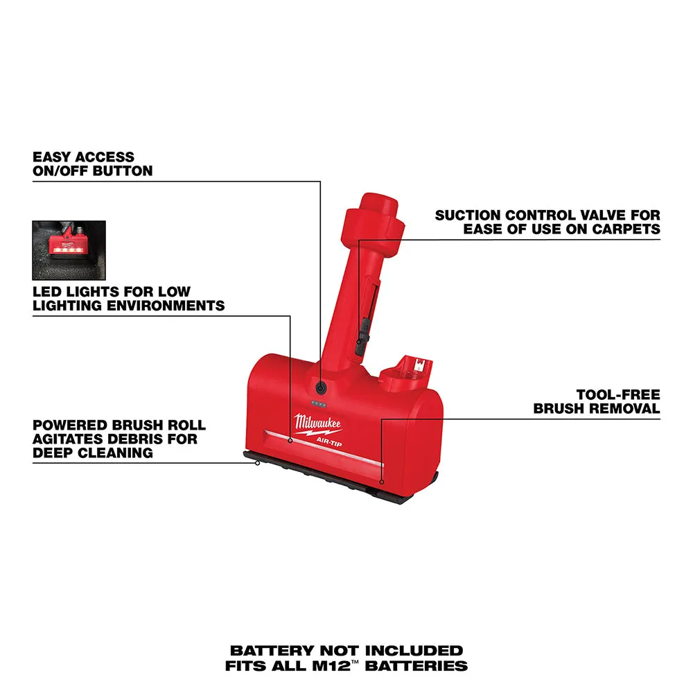 Milwaukee 0980-20 M12 AIR-TIP Utility Nozzle Attachment