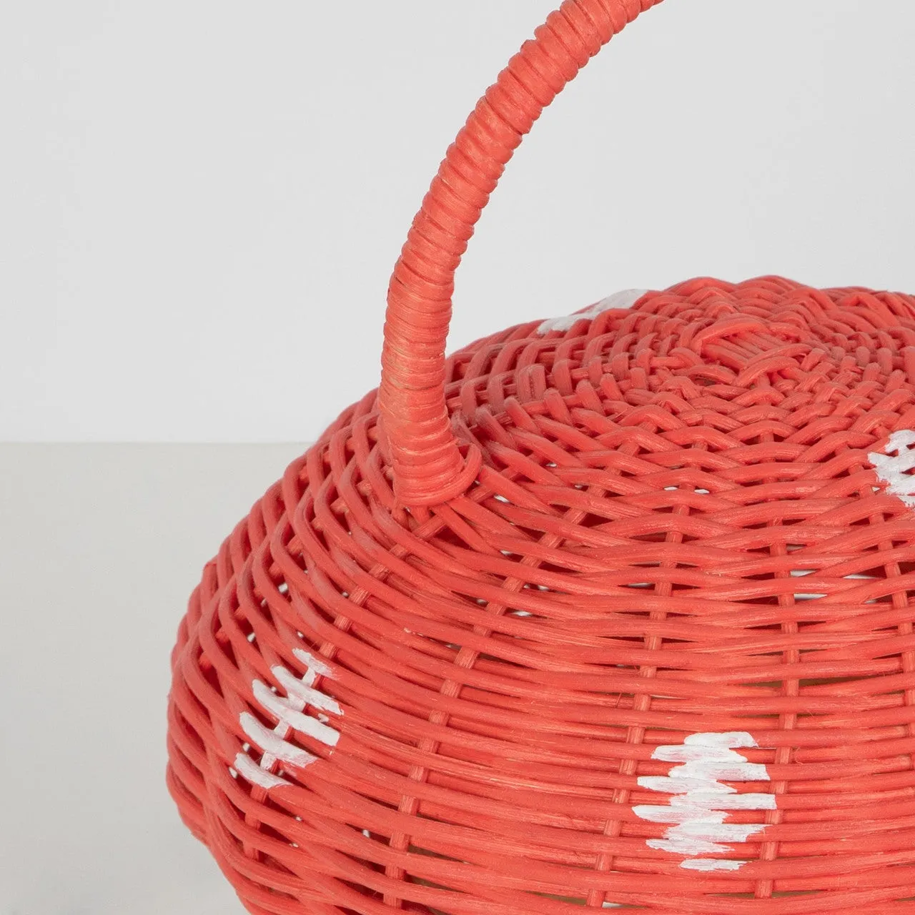 Mushroom Basket Rattan