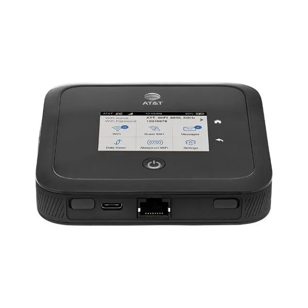 Netgear - Nighthawk 5G Mobile Hotspot - Black (At&T) MR5100