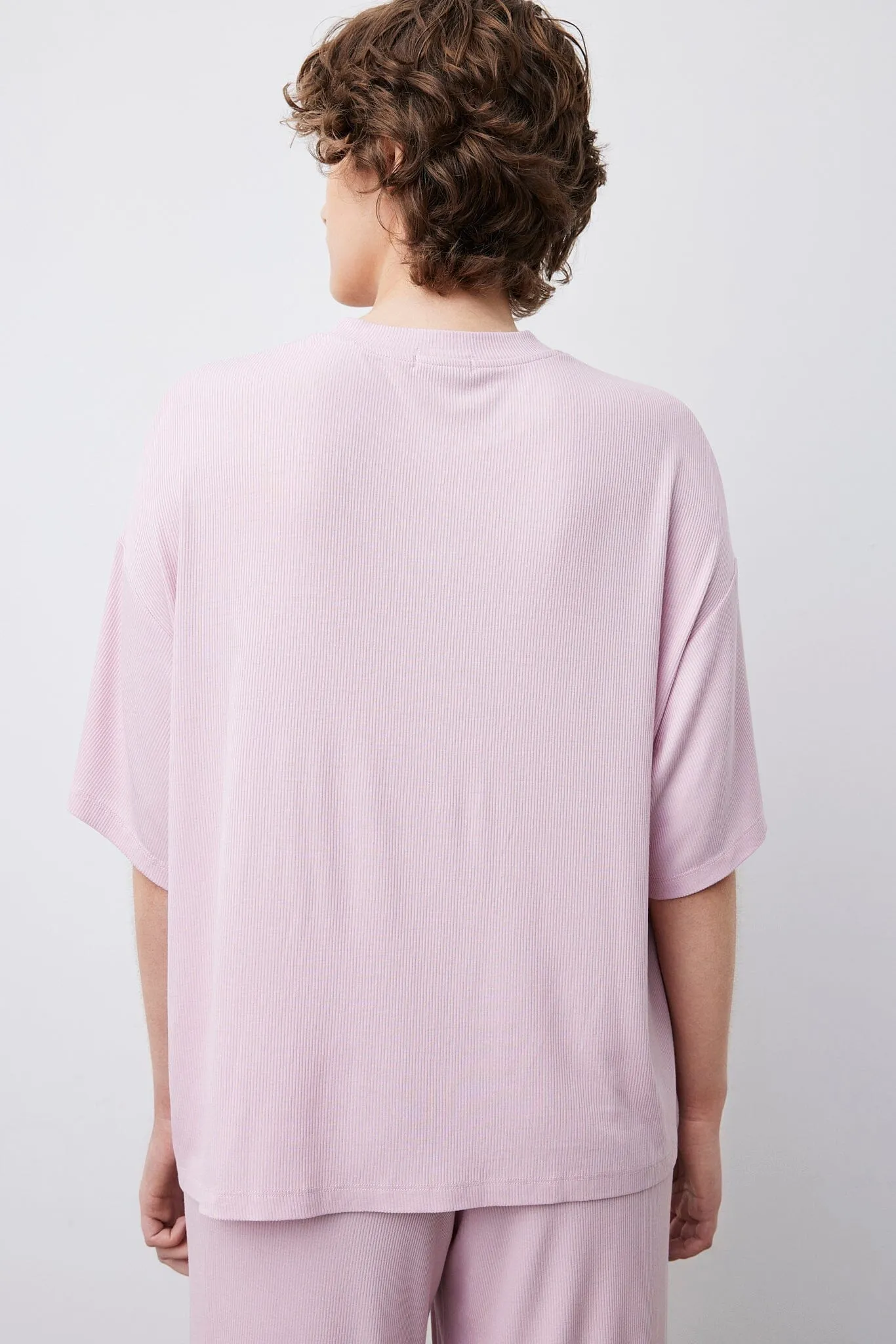 Oversized Ribbed Top
