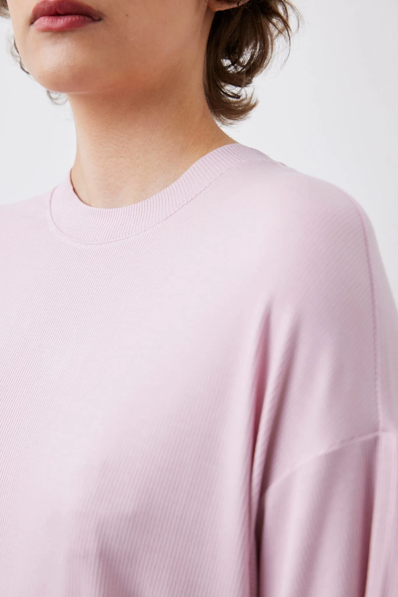 Oversized Ribbed Top