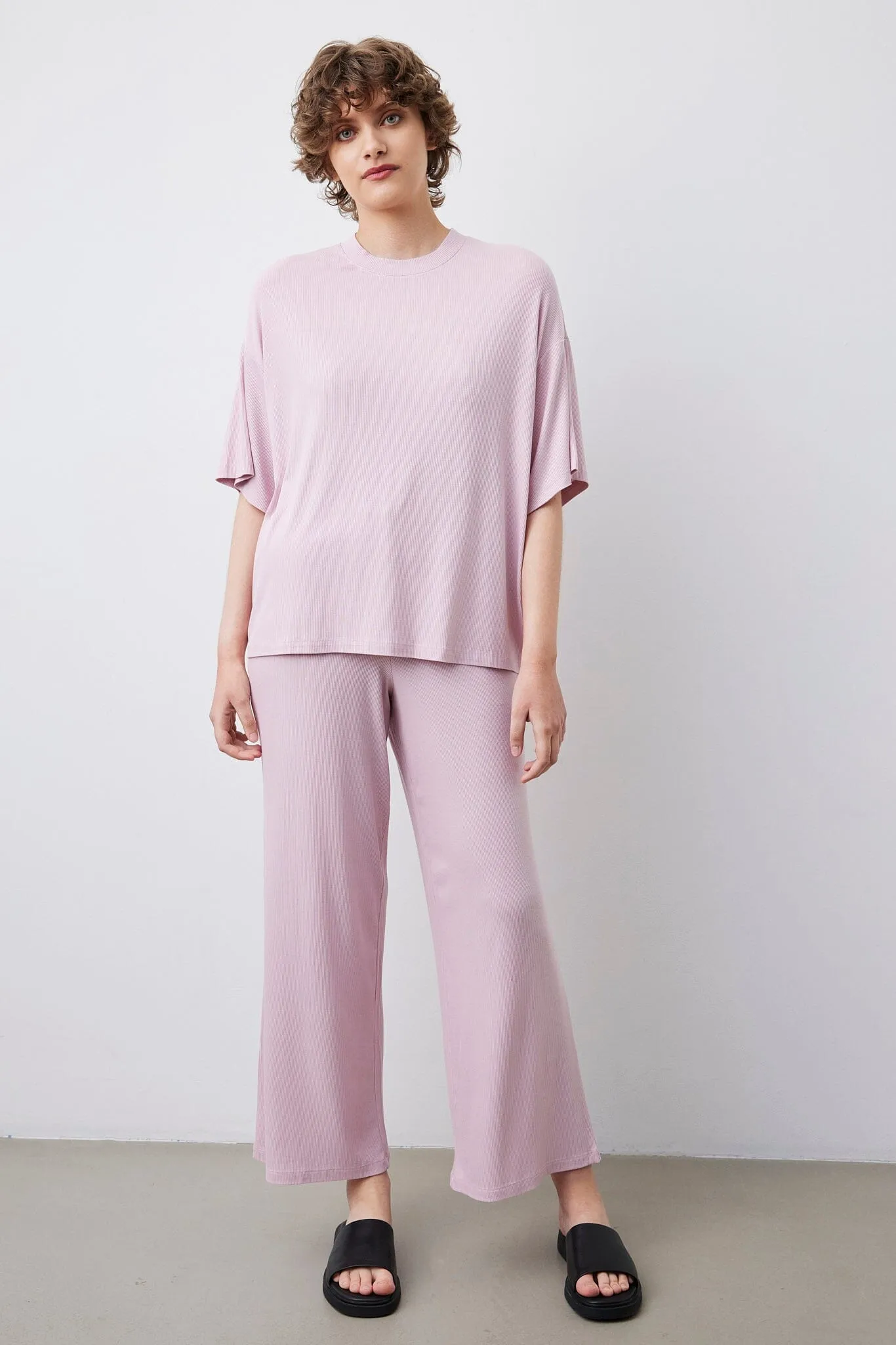 Oversized Ribbed Top