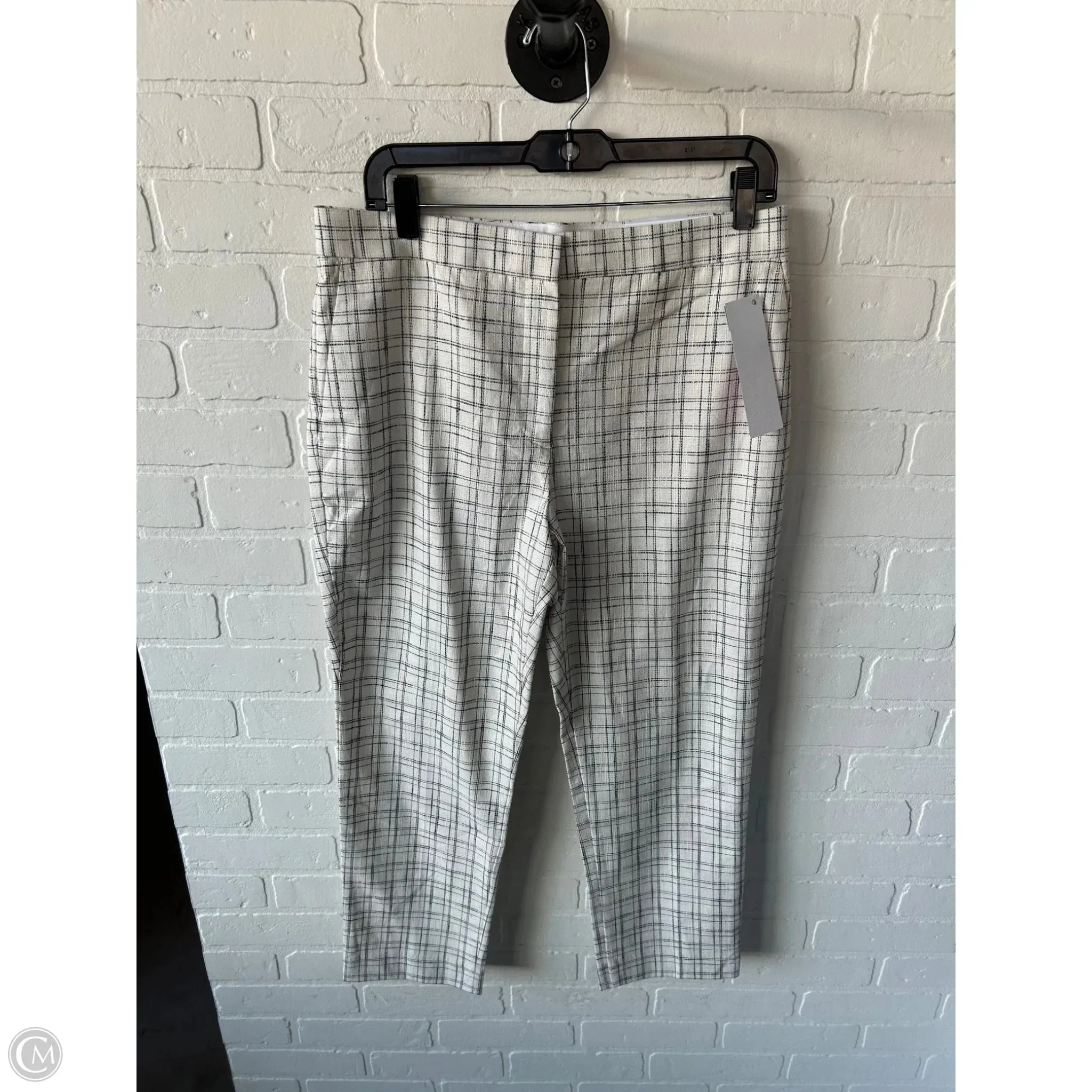 Pants Dress By Ann Taylor In Black & White, Size: 10