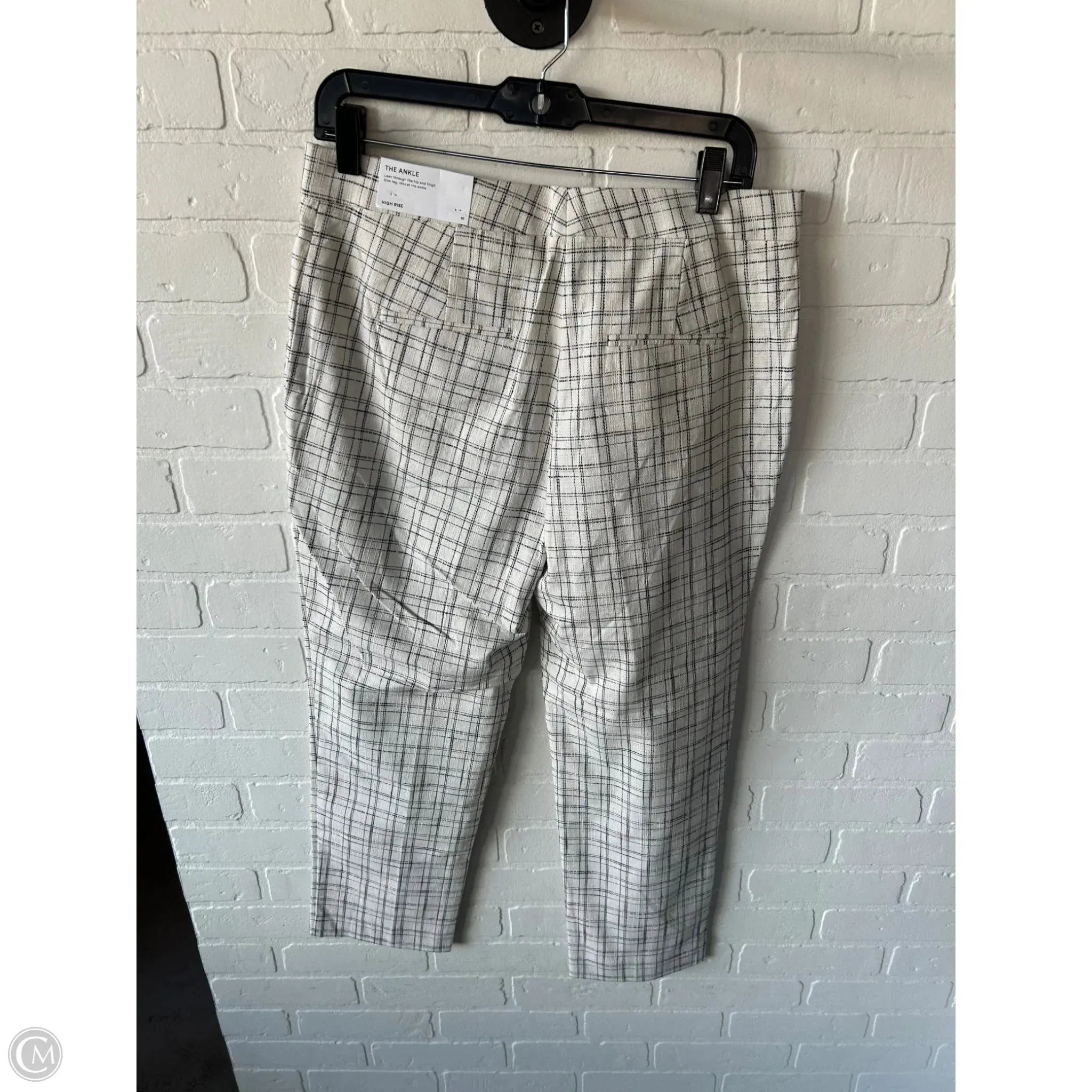 Pants Dress By Ann Taylor In Black & White, Size: 10