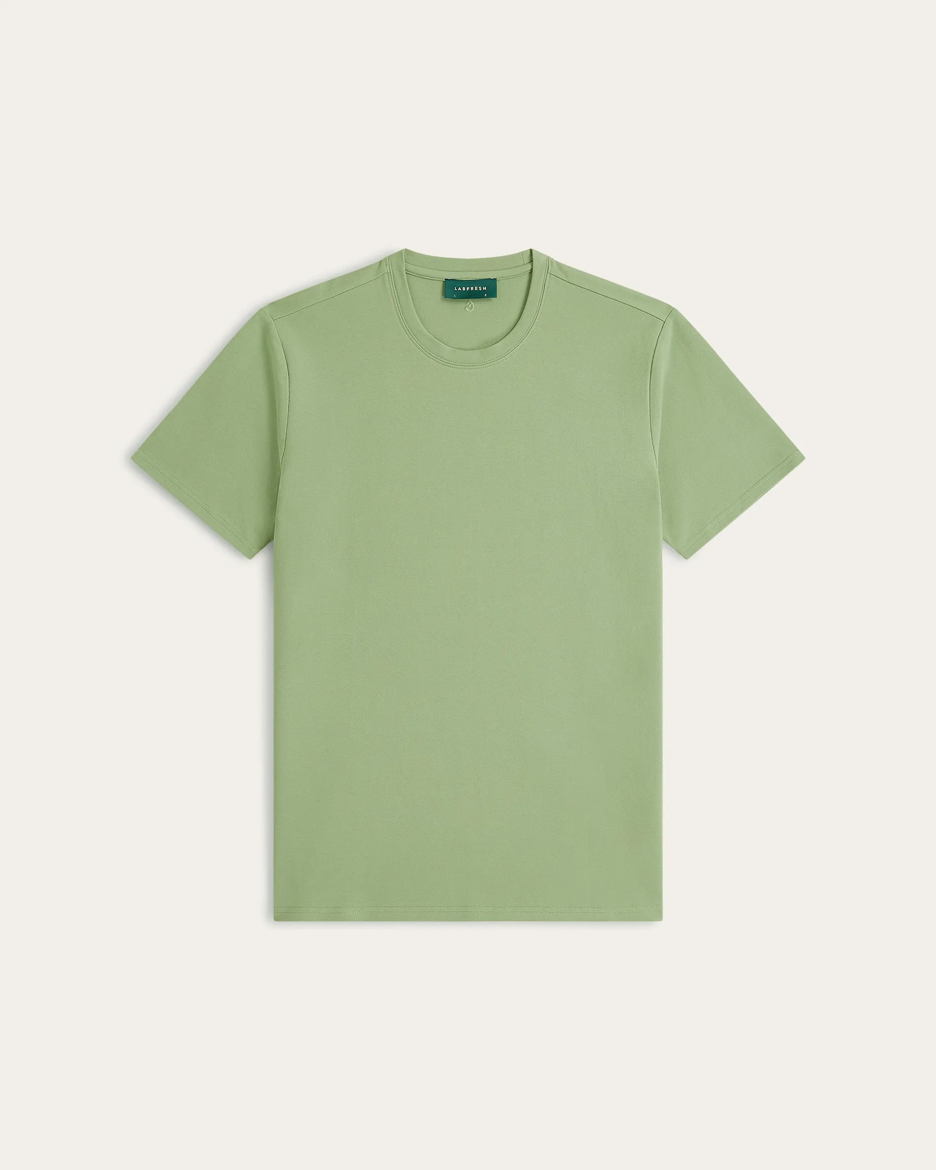 Piqué T-shirt Light Green