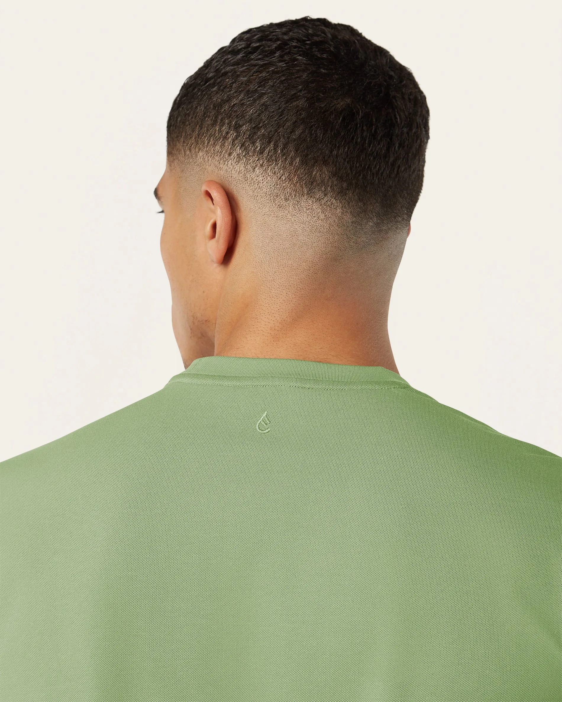 Piqué T-shirt Light Green