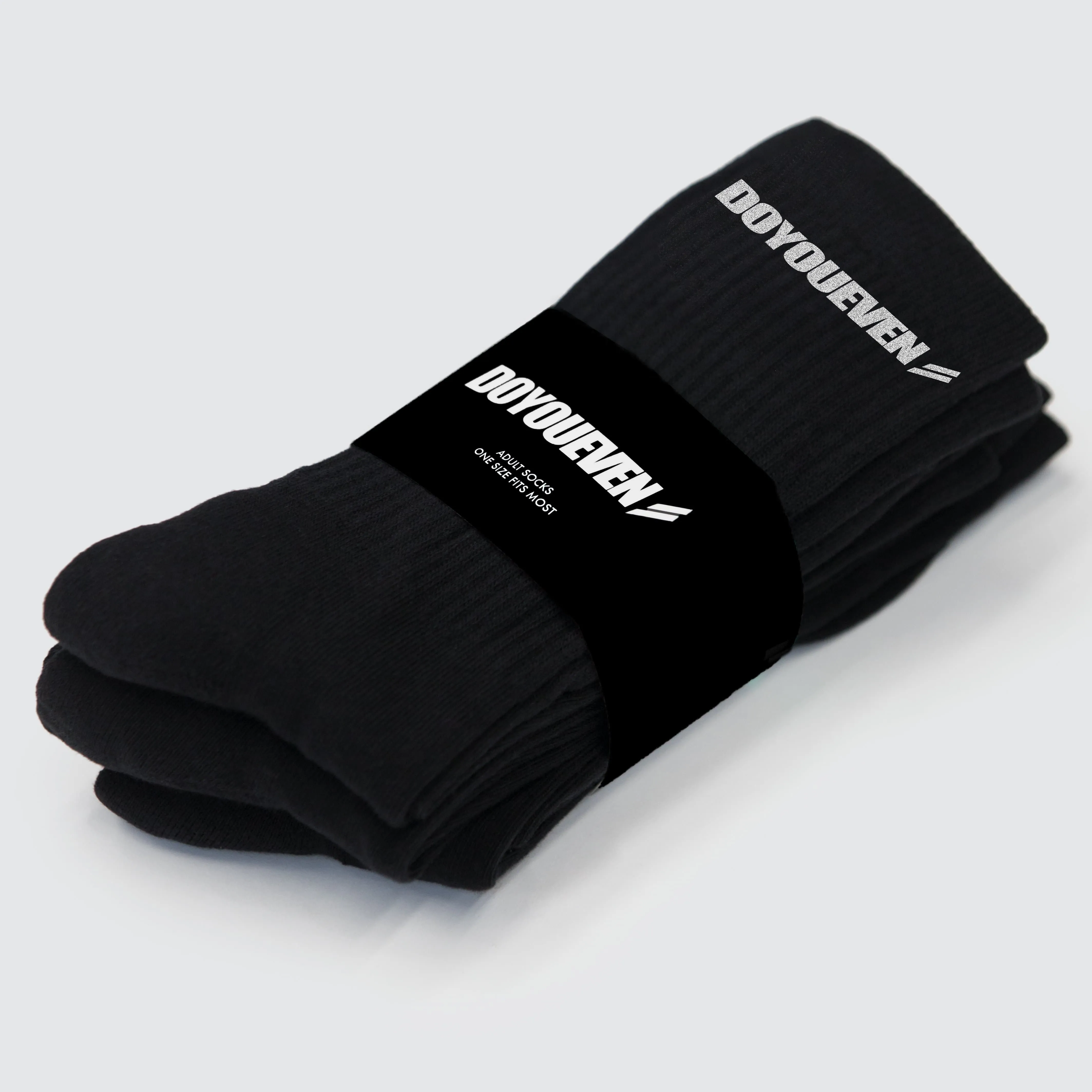 Prime Crew Socks 2pk - Black