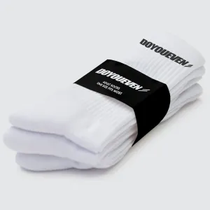 Prime Crew Socks 2pk - White