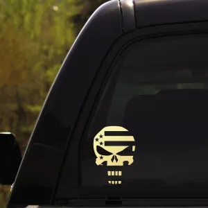 Punisher American Flag Stickers