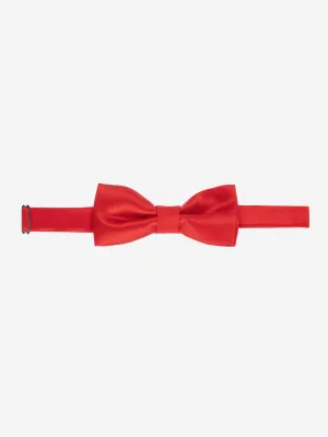 Romano Boys Satin Bow Tie in Red