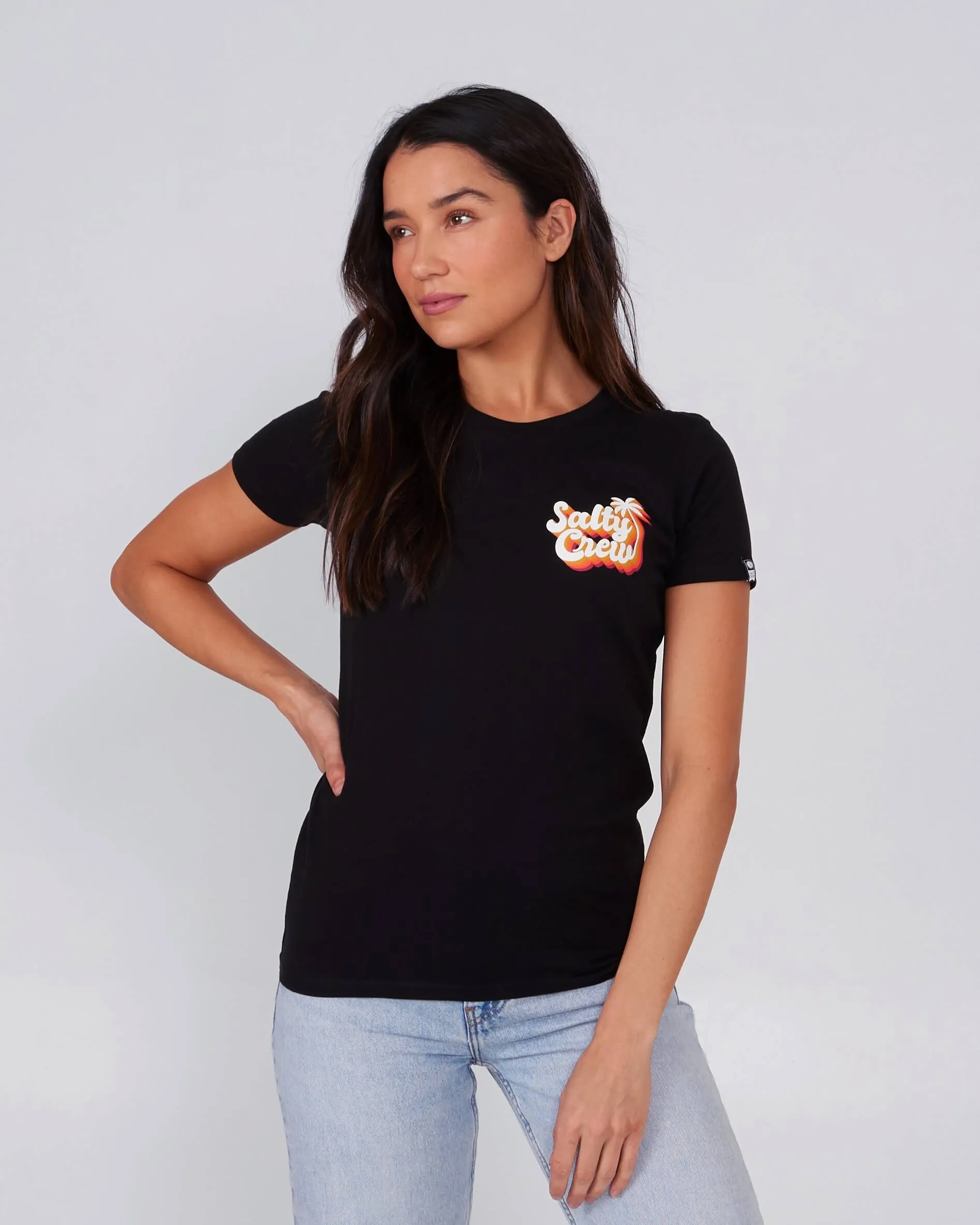 Salty Seventies Classic Tee - Black