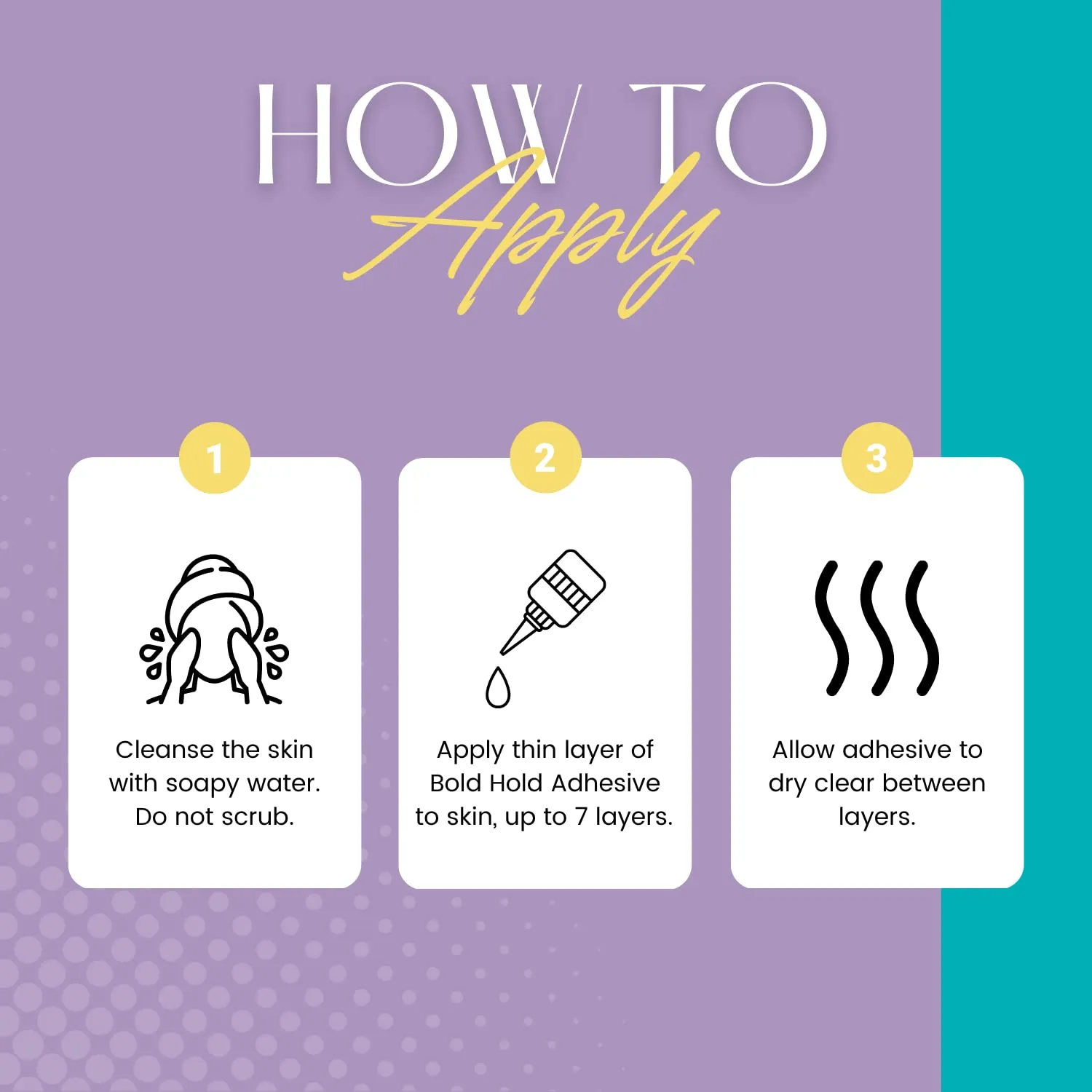 The Hair Diagram Bold Hold ACTIVE- Lace Wig Adhesive Glue - 1 oz