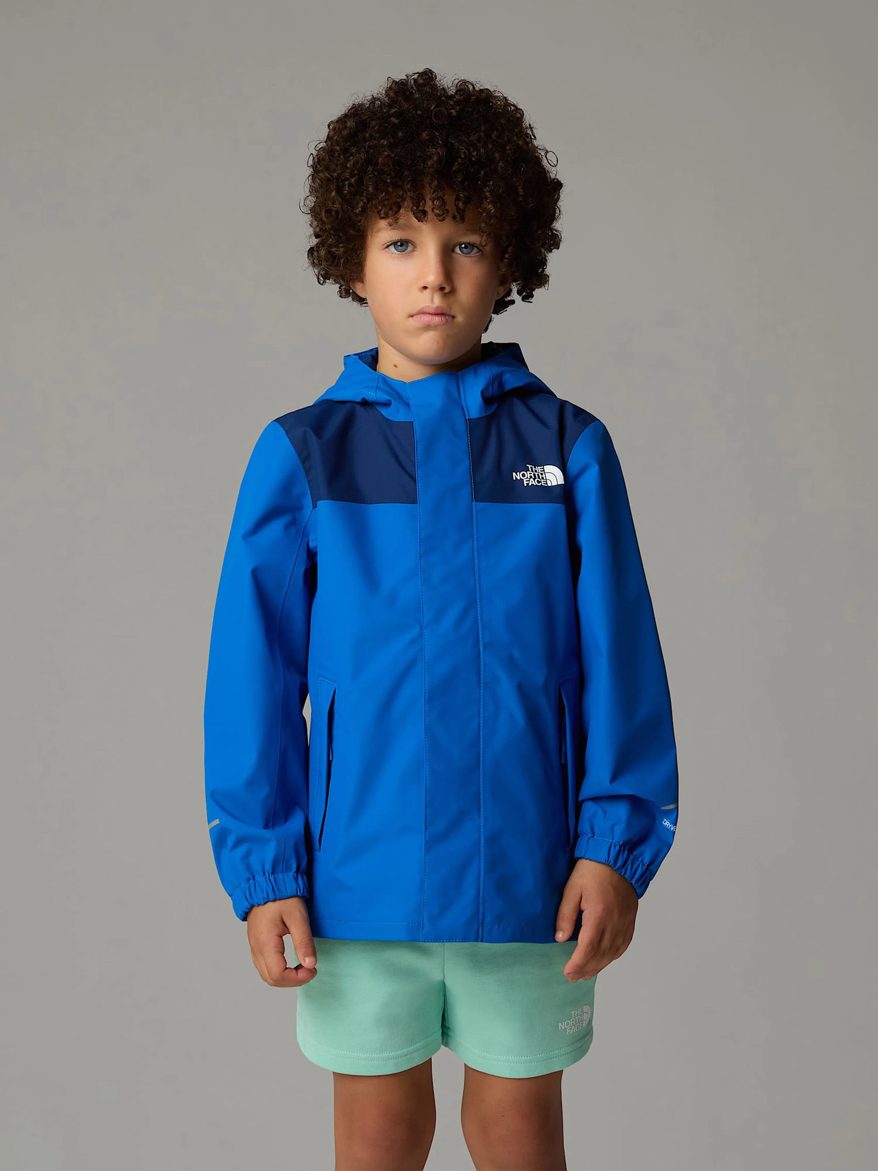 The North Face Kids Antora Rain Jacket in Blue